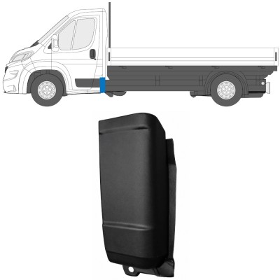 Painel de reparação do canto traseiro para Opel Movano 2021-2026 / Esquerdo 16994