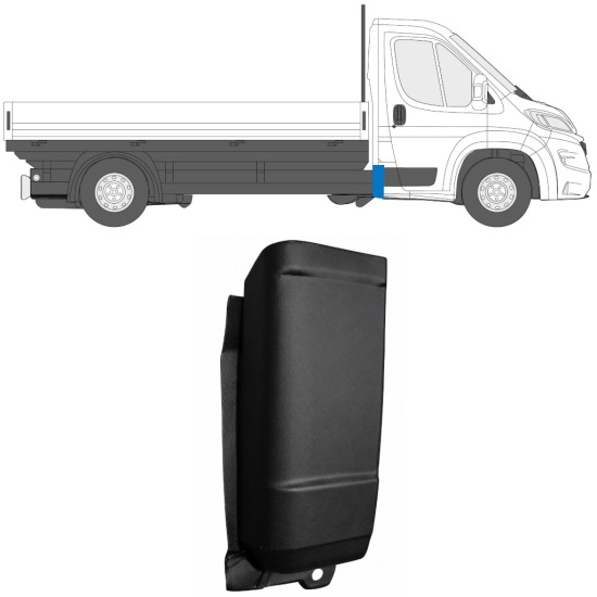 Painel de reparação do canto traseiro para Opel Movano 2021-2026 / Direito 16993