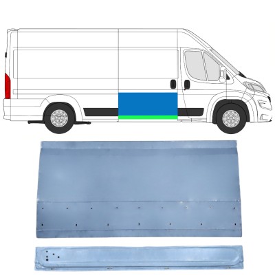 Painel de reparação interna e externa das portas deslizantes para Opel Movano 2021-2026 / Direito 16402