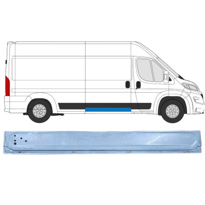 Painel de reparação interna das portas deslizantes para Opel Movano 2021-2026 / Direito 16405