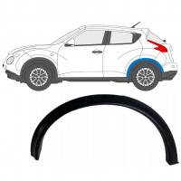 Moldura lateral do guarda-lamas traseiro para Nissan Juke 2010-2014 / Esquerdo 7899