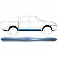 Painel de reparação da soleira para Nissan Navara 1998-2005 / Esquerda = Direita (simétrico) 8901