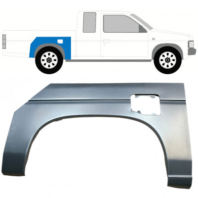 Painel de reparação do guarda-lamas traseiro para Nissan Pickup 1987-1997 / Direito 8054