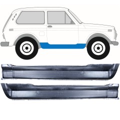 Soleira completa para Lada Niva 1976- / Esquerda+Direita / Conjunto 12041