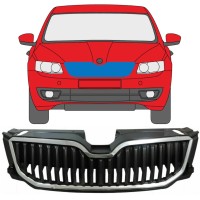 Grelha cromada para Skoda Octavia III 2013-2017 9354