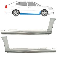 Soleira completa com reparação de guarda-lamas dianteiro para Skoda Octavia II 2004-2013 / Conjunto 11178