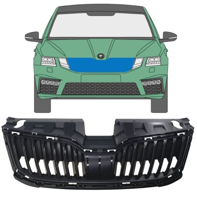 Grelha para Skoda Octavia III 2017-2020 16206