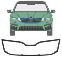Moldura da grelha frontal para Skoda Octavia III 2017-2020 16207