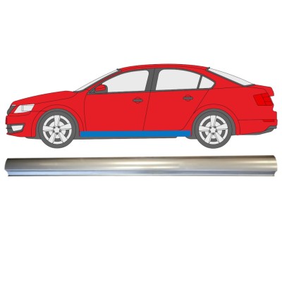 Painel de reparação da parte inferior da soleira para Skoda Octavia III 2013-2020 / Esquerdo 14826