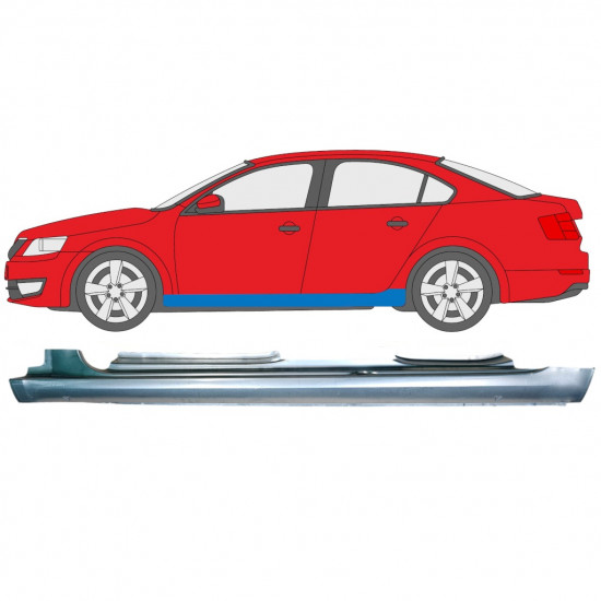 Soleira completa para Skoda Octavia 3 2013-2020 / Esquerdo 8069