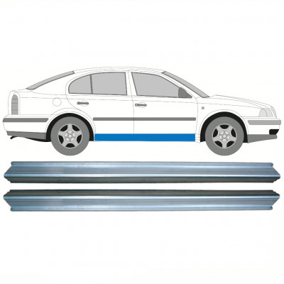 Painel de reparação da soleira para Skoda Octavia 1996-2010 / Esquerda = Direita (simétrico) / Conjunto 10333