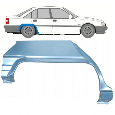 Painel de reparação do guarda-lamas traseiro para Opel Omega A 1986-1993 / Direito 8072