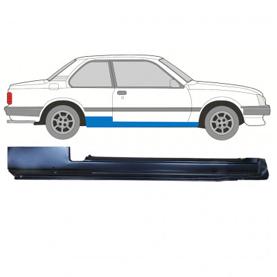 Painel de reparação da soleira para Opel Ascona / Vauxhall Cavalier 1981-1988 / Direito 10979