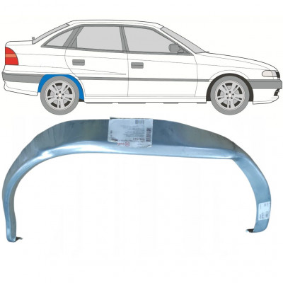 Painel de reparação interna do arco da roda traseira para Opel Astra 1991-2002 / Direito 7868