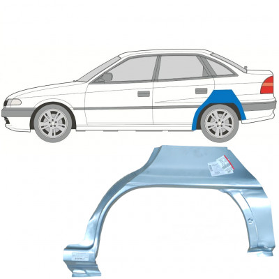 Painel de reparação do guarda-lamas traseiro para Opel Astra 1991-2002 / Esquerdo / SEDAN 7262