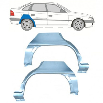 Painel de reparação do guarda-lamas traseiro para Opel Astra 1991-2002 / Esquerda+Direita / SEDAN / Conjunto 10406