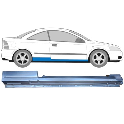 Soleira completa para Opel Astra G 1998-2009 / Direito / COUPE 15962