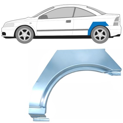 Painel de reparação do guarda-lamas traseiro para Opel Astra G 1998-2009 / Esquerdo / COUPE 15960