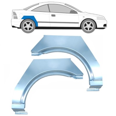 Painel de reparação do guarda-lamas traseiro para Opel Astra G 1998-2009 / Esquerda+Direita / COUPE 15961