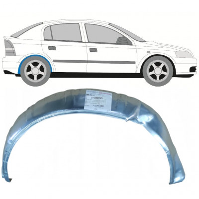 Painel de reparação interna do arco da roda traseira para Opel Astra 1998-2009 / Direito 7870