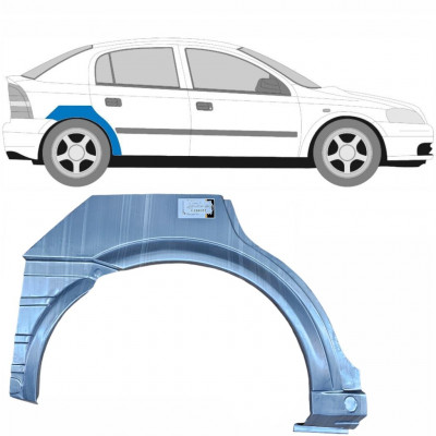 Painel de reparação do guarda-lamas traseiro para Opel Astra 1998-2009 / Direito 5153