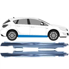 Soleira completa para Opel Astra J 2009-2015 / Esquerda+Direita / Conjunto 10566