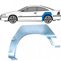 Painel de reparação do guarda-lamas traseiro para Opel Calibra 1990-1997 / Esquerdo 6356