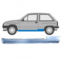 Soleira completa para Opel Corsa A 1982-1993  / Esquerdo 7704
