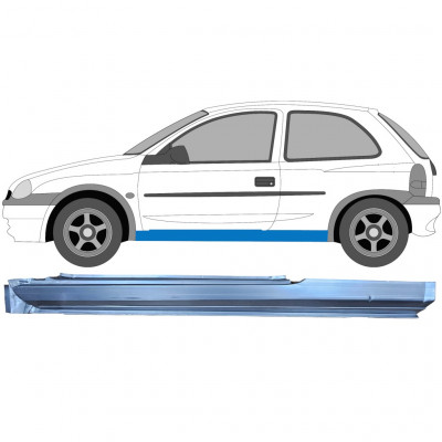 Painel de reparação da soleira para Opel Corsa B 1993-2000 / Esquerdo 8908