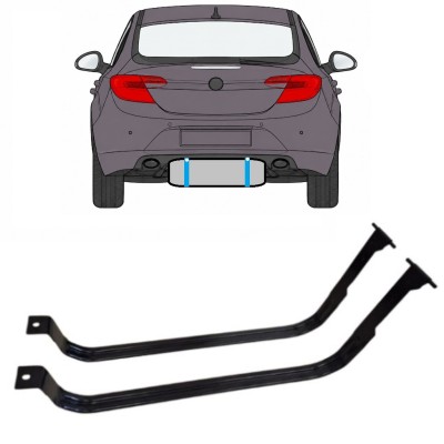 Abraçadeira do tanque de combustível para Opel Insignia 2008-2017 15991