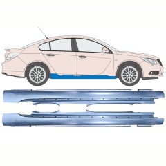 Soleira completa para Opel Insignia 2008-2017 / Esquerda+Direita / Conjunto 10342