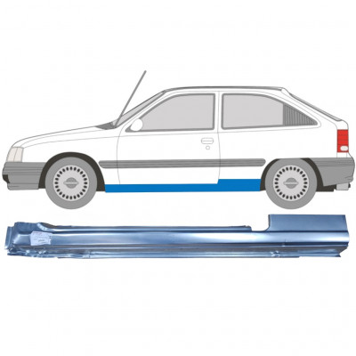 Painel de reparação da soleira para Opel Kadett 1984-1993 / Esquerdo 6939