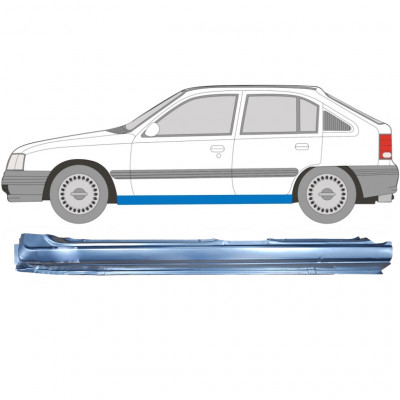 Painel de reparação da soleira para Opel Kadett 1984-1993 / Esquerdo 7911