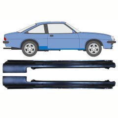 Soleira completa para Opel Manta B 1975-1988 / Esquerda+Direita / Conjunto 11080