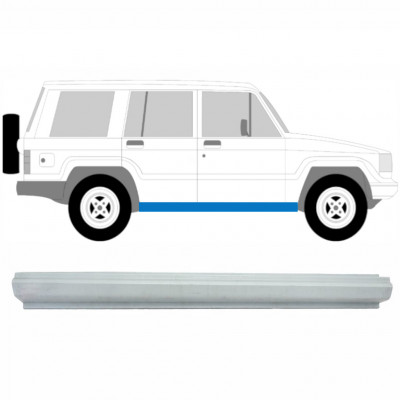 Painel de reparação da soleira para Opel Monterey 1991-1999 / Esquerda = Direita (simétrico) 8835