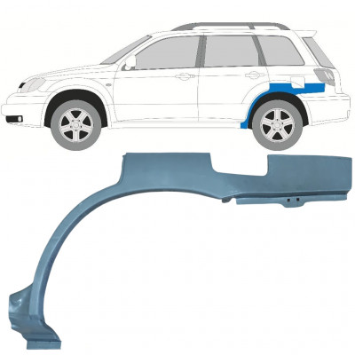 Painel de reparação do guarda-lamas traseiro para Mitsubishi Outlander 2003-2007 / Esquerdo 11538