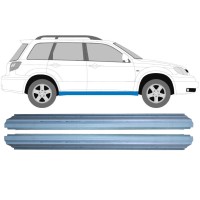 Painel de reparação da soleira para Mitsubishi Outlander 2003-2007 / Esquerda+Direita / Conjunto 16144