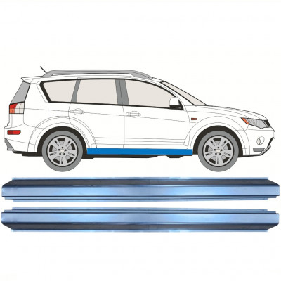 Painel de reparação da soleira para Mitsubishi Outlander 2007-2012 / Esquerda = Direita (simétrico) / Conjunto 10144