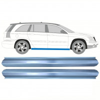 Painel de reparação interna da soleira para Chrysler Pacifica 2003-2007 / Esquerda = Direita (simétrico) / Conjunto 10357