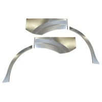 Painel de reparação do guarda-lamas traseiro para Mitsubishi Pajero 2006-2021 / Esquerda+Direita / Conjunto 14842