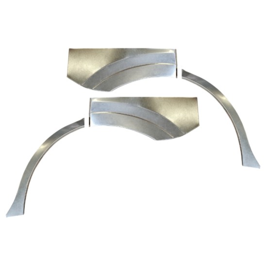 Painel de reparação do guarda-lamas traseiro para Mitsubishi Pajero 2006-2021 / Esquerda+Direita / Conjunto 14842