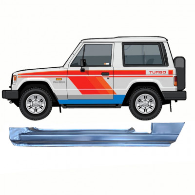 Soleira completa para Mitsubishi Pajero 1982-1992 / Esquerdo 8700