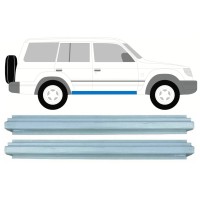 Painel de reparação da soleira para Mitsubishi Pajero 1991-2001 / Esquerda+Direita / Conjunto 16000