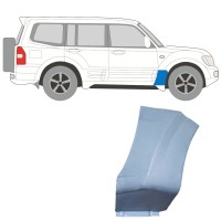 Painel de reparação do guarda-lamas dianteiro para Mitsubishi Pajero 1999-2006 / Direito 16901