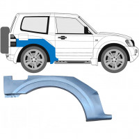 Painel de reparação do guarda-lamas traseiro para Mitsubishi Pajero 1999-2006 / Direito 6828