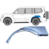 Painel de reparação do guarda-lamas traseiro para Mitsubishi Pajero 1999-2006 / Esquerdo 7208