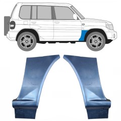 Painel de reparação do guarda-lamas dianteiro para Mitsubishi Pajero Pinin 1998-2007 / Esquerda+Direita / Conjunto 9298