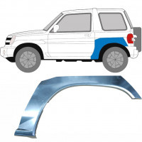 Painel de reparação do guarda-lamas traseiro para Mitsubishi Pajero Pinin 1998-2007 / Esquerdo 5522