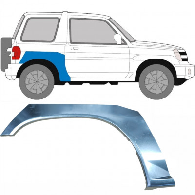 Painel de reparação do guarda-lamas traseiro para Mitsubishi Pajero Pinin 1998-2007 / Direito 5523