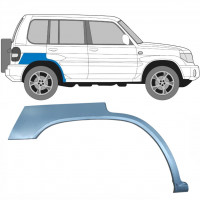 Painel de reparação do guarda-lamas traseiro para Mitsubishi Pajero Pinin 1998-2007 / Direito 5132